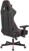 Кресло игровое A4Tech Bloody GC-990 черный/красный эко.кожа крестов. металл