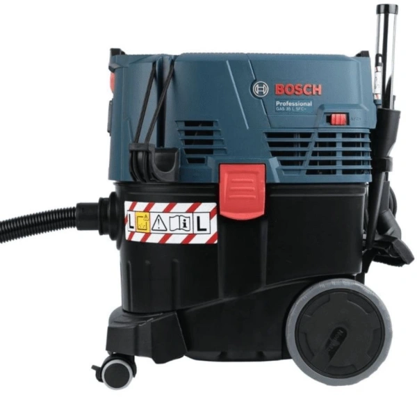 Строительный пылесос Bosch GAS 35 L SFC+ 1200Вт (уборка: сухая/влажная) синий