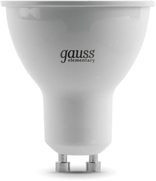 Лампа светодиодная Gauss Elementary 13611 11Вт цок.:GU10 софит 180B 3000K св.свеч.бел.теп. (упак.:1шт)