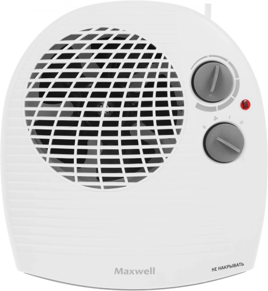 Тепловентилятор Maxwell MW-3456 2000Вт белый