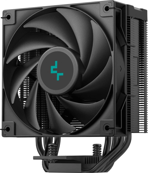 Устройство охлаждения(кулер) Deepcool AG400 Digital BK Soc-AM5/AM4/1200/1700/1851 черный 4-pin 31.6dB Al+Cu LCD 220W 636gr Ret (R-AG400-BKNDMN-G-2)