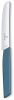 Нож кухонный Victorinox Swiss Modern (6.9006.11W2) стальной столовый для томатов лезв.110мм серрейт. заточка синий