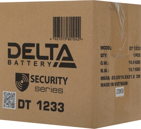 Батарея для ИБП Delta DT 1233 12В 33Ач