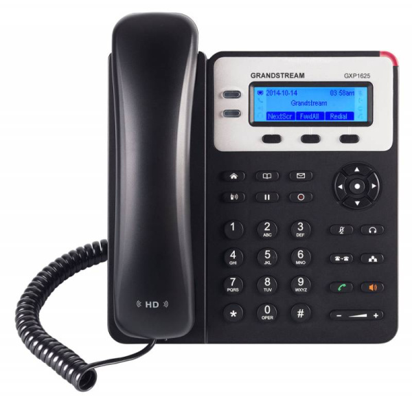 Телефон IP Grandstream GXP-1625 черный