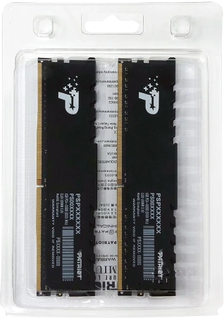 Память DDR4 2x8GB 3200MHz Patriot PSP416G3200KH1 Signature RTL PC4-25600 CL22 DIMM 288-pin 1.2В kit