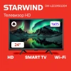 Телевизор LED Starwind 24" SW-LED24SG304 Яндекс.ТВ Slim Design черный/черный HD 60Hz DVB-T DVB-T2 DVB-C DVB-S DVB-S2 USB WiFi Smart TV