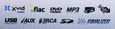 Автомагнитола CD DVD ACV AVD-2010BM 1DIN 4x50Вт