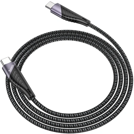 Кабель Hoco U95 PD IPH 01481 USB Type-C (m)-USB Type-C (m) 1м черный