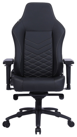 Кресло игровое Cactus CS-CHR-0112BL черный эко.кожа с подголов. крестов. сталь