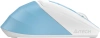 Мышь A4Tech Fstyler FG45CS Air2 голубой/белый оптическая (2000dpi) silent беспроводная USB для ноутб
