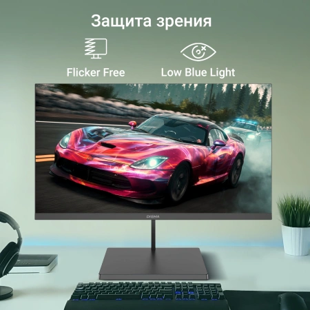 Монитор Digma 27" Progress 27A501F VA FHD чер 5ms HDMI VGA M/M 100Hz 300cd Ex