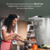 Вытяжка встраиваемая Hyundai HBH 6232 IX нержавеющая сталь/черный управление: кнопочное (1 мотор)