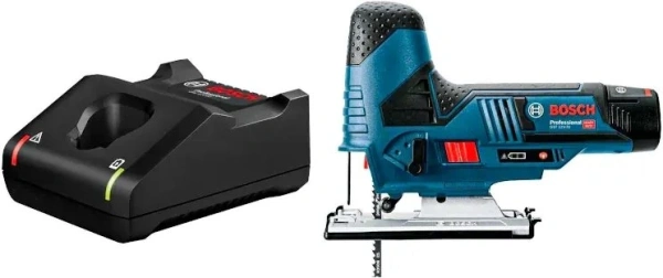 Лобзик Bosch GST 12V-70 +2пил. 2800ходов/мин от аккумулятора