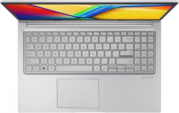 Ноутбук Asus VivoBook X1504ZA-BQ1104 i3 1215U/8Gb/SSD512Gb/15.6"/IPS/FHD/noOS/silver
