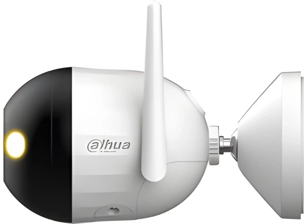 Камера видеонаблюдения IP Dahua DH-IPC-F4CP-LED-0280B Wi-Fi 2.8-2.8мм цв. корп.:белый/черный