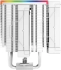 Устройство охлаждения(кулер) Deepcool AK620 Digital Wh Soc-AM5/AM4/1151/1200/2066/1700 4-pin 28dB Al