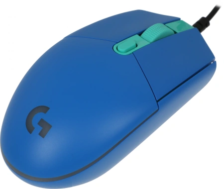 Мышь Logitech G102 LightSync синий оптическая (8000dpi) USB (5but)
