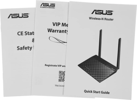 Роутер беспроводной Asus RT-N12E N300 10/100BASE-TX