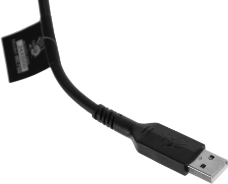 Наушники с микрофоном A4Tech Bloody MC750 серый 2.3м мониторные USB оголовье (MC750 GREY)
