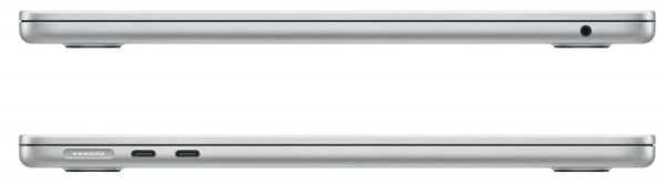 Ноутбук Apple MacBook Air A2681 M2 8 core 8Gb SSD256Gb/8 core GPU 13.6" Retina (2560x1664) Mac OS silver WiFi BT Cam (MLXY3LL/A)