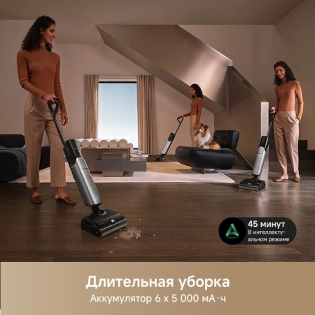 Пылесос моющий Trouver X4 Pro 450Вт черный