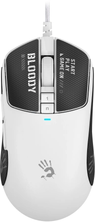 Мышь A4Tech Bloody W72 Ultra белый оптическая 20000dpi USB 6but