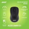 Мышь Acer OMR131 черный оптическая (1000dpi) беспроводная USB для ноутбука (2but)