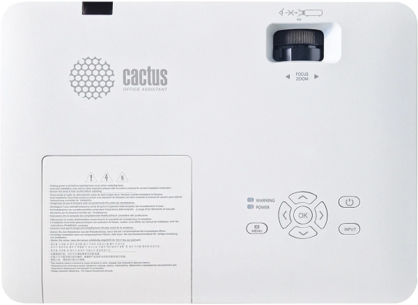 Проектор Cactus CS-S1.WT 3LCD 35000Lm LS 3500Lm ANSI 15000:1 (10000час) 1xHDMI 4.5кг