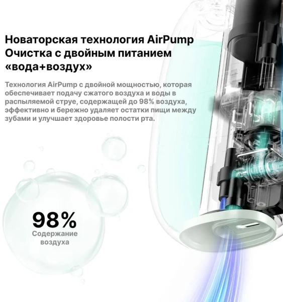 Ирригатор Oclean AirPump A10 (W7602) зеленый