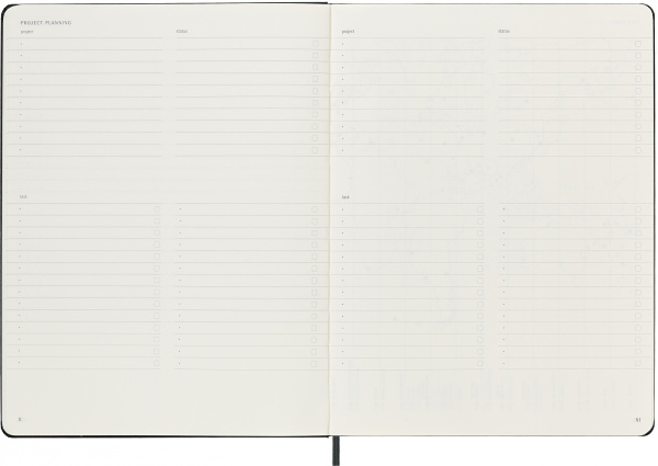 Блокнот Moleskine PROFESSIONAL PROPFNTB4HBK XLarge 190х250мм 192стр. твердая обложка черный