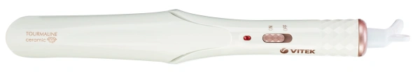 Выпрямитель Vitek VT-8406 25Вт белый макс.темп.:200С покрытие:керамико-турмалиновое