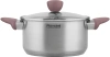 Кастрюля Rondell Bueno RDS-1588 4.8л. d=24см (с крышкой) стальной