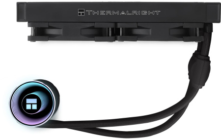 Система водяного охлаждения Thermalright Frozen Magic 240 Black ARGB Soc-AM5/AM4/1151/1200/2066/2011/1700 4-pin 25.6dB Al Ret (F-MAGIC-240-BL-ARGB)