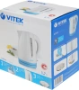 Чайник электрический Vitek VT-7031 1.7л. 2200Вт белый корпус: пластик