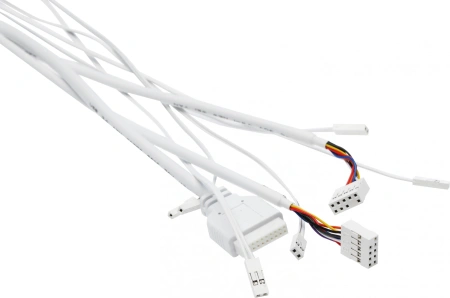 Корпус Formula Crystal Z1 белый без БП ATX 3x120mm 2xUSB2.0 1xUSB3.0 audio bott PSU