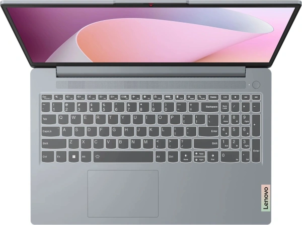 Ноутбук Lenovo IdeaPad Slim 3 15AMN8 Ryzen 5 7520U 16Gb SSD512Gb AMD Radeon 610M 15.6" IPS FHD (1920x1080) без ОС grey WiFi BT Cam (82XQ00N7PS)