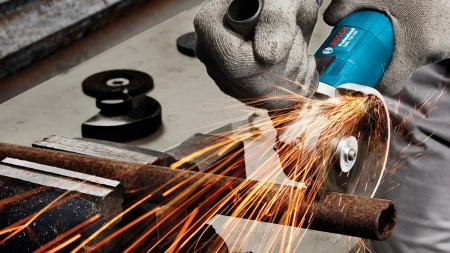 Углошлифовальная машина Bosch GWS 750-125 750Вт 11000об/мин рез.шпин.:M14 d=125мм (0601394001)