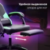 Кресло игровое Оклик Cooldown черный/зеленый сиденье черный/зеленый искусст.кожа/сетка с подголов. к
