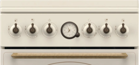 Плита Газовая Gorenje GGI5BCLI бежевый (металлическая крышка) реш.чугун
