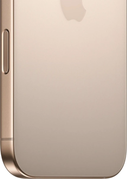 Смартфон Apple A3292 iPhone 16 Pro 256Gb бежевый титан моноблок 3G 4G 1Sim 6.3" 1206x2622 iOS 18 48Mpix 802.11 a/b/g/n/ac/ax/be NFC GPS Protect