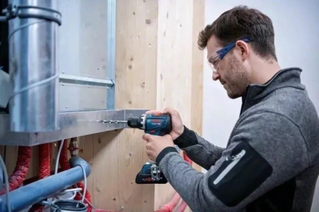 Дрель-шуруповерт Bosch GSR 18V-90 C 18Вт аккум. патрон:быстрозажимной (кейс в комплекте) (06019K6006)