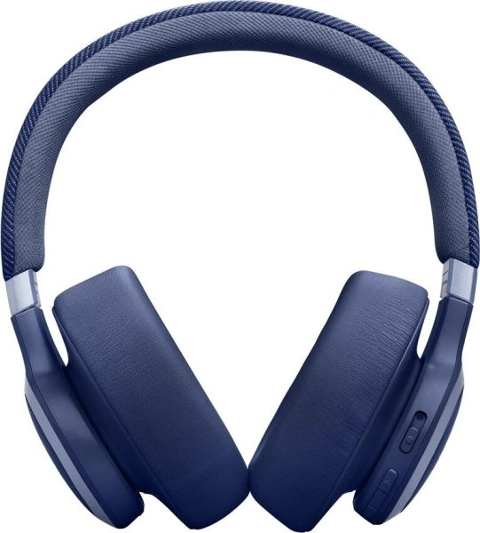 Гарнитура накладные JBL Live 770NC 2м синий беспроводные bluetooth оголовье (JBLLIVE770NCBLU)