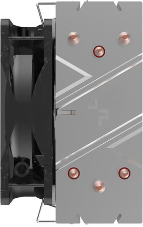 Устройство охлаждения(кулер) Deepcool GAMMAXX 300 FURY Soc-AM4/1151/1200/1700 4-pin 18-21dB Al+Cu 130W 435gr LED Ret