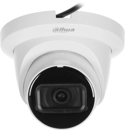 Камера видеонаблюдения аналоговая Dahua DH-HAC-HDW1231TLMQP-A-0280B 2.8-2.8мм HD-CVI HD-TVI цв. корп.:белый