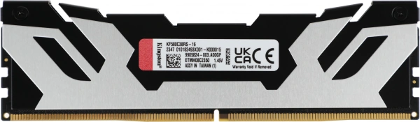 Память DDR5 16GB 8000MHz Kingston KF580C38RS-16 Fury Renegade Black RTL Gaming PC5-57600 CL38 DIMM 2
