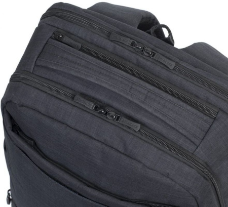 Рюкзак для ноутбука 17.3" Riva 8365 черный полиэстер