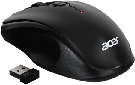 Мышь Acer OMR030 черный оптическая (1600dpi) беспроводная USB (3but)