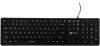 Клавиатура Оклик 420MRL черный USB slim Multimedia LED