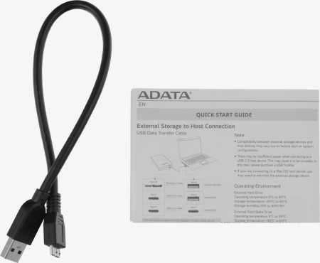 Жесткий диск A-Data USB 3.0 1Tb AHD650-1TU31-CBL HD650 DashDrive Durable 2.5" синий