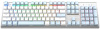 Клавиатура A4Tech Fstyler FS100 Neon механическая синий/белый USB for gamer LED (FS100)